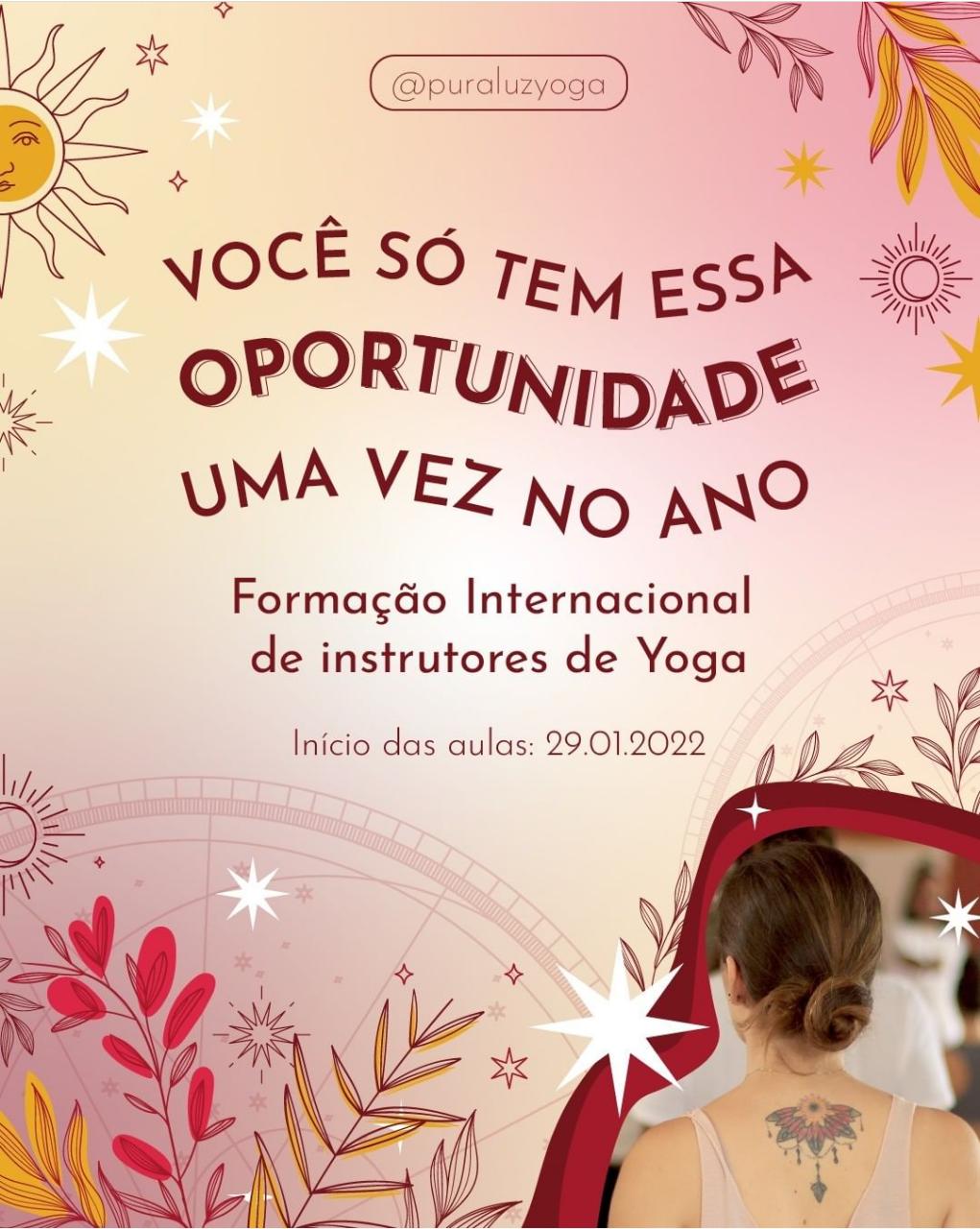 Formação Internacional de Instrutores de Yoga 2022